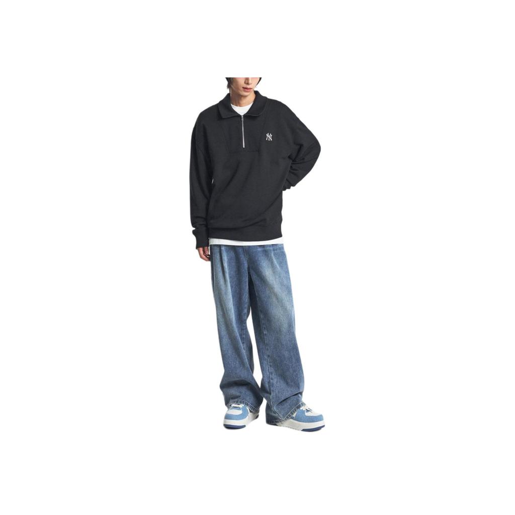 New MLB LA DODGERS Sweatshirt Unisex Black 3AMTB0944-50BKS