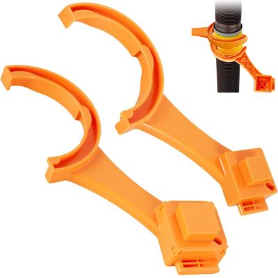 2 Peças Chave para Conexão de Esgoto de RV Chave de Plástico Chave para Conexão de Mangueira de Esgoto de RV