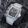 AIVN Elegant Men's Barrel Quartz Watch Series AM3307MQ