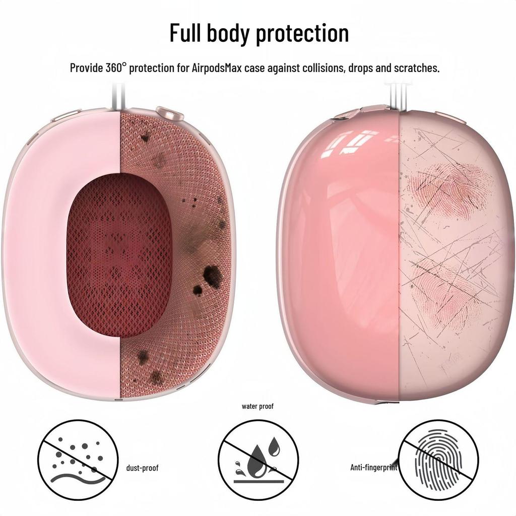 Silikonové ochranné pouzdro pro náhlavní sluchátka Apple AirPods Max