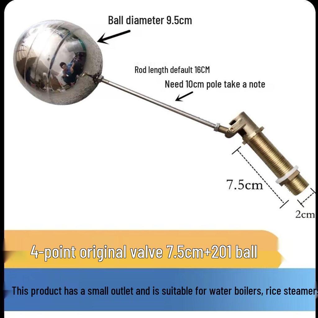 Rice Steamer and Steam Box Water Tank Float Valve - Steam Bun Oven Valve Accessories