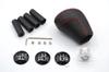 Sparco Corsa Shift Knob Black Leather Red Stitch SPARCO-CORSA SPG105RD_J