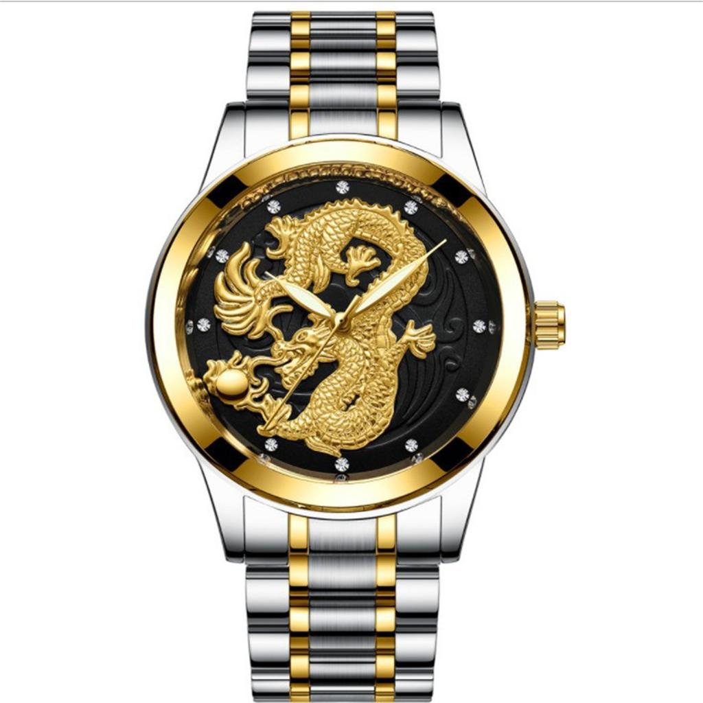 Men's Waterproof Luminous Running Alarm Clock Watch