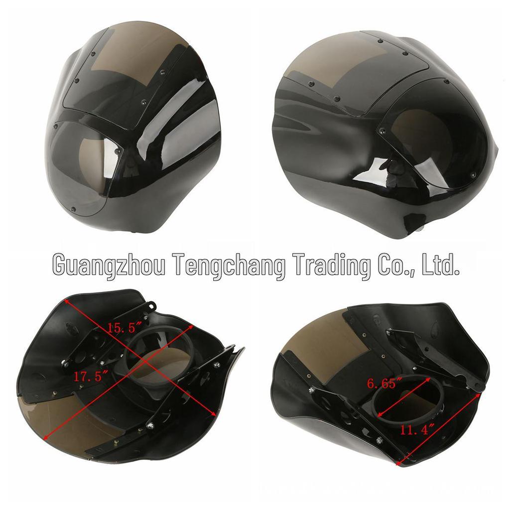 Harley Motorcycle Windshield Headlight Cover Fairing for XL883/1200