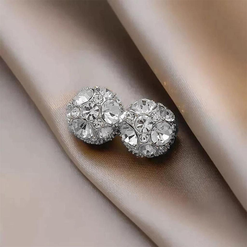 Exclusivo Ear Cuff de Camada Dupla Brilhante com Diamantes de Alto Padrão: Design Versátil e Indolor