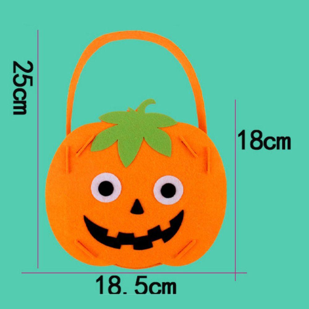 DIY Material Ornament Cartoon Halloween Decoration Halloween Candy Bag Gift Basket Storage Bucket