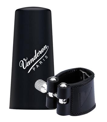 Vandoren Alto Clarinet Ligature, Leather, with Plastic Cap (LC23P)
