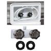 RV Shower Faucet,Shower Valve Diverter,Automobile Direct,Replaces Mobile Travel Camping