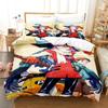 Fashion 3D FLCL Alternative Boys Bedroom Bedspread Single Twin Full Queen King Size Anime B Quilt Cover Pillowcaseed Sheet Set