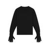 CROQUIS Men's H-Line Crew Neck Long Sleeve Sweater