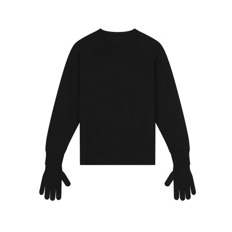 CROQUIS Men's H-Line Crew Neck Long Sleeve Sweater