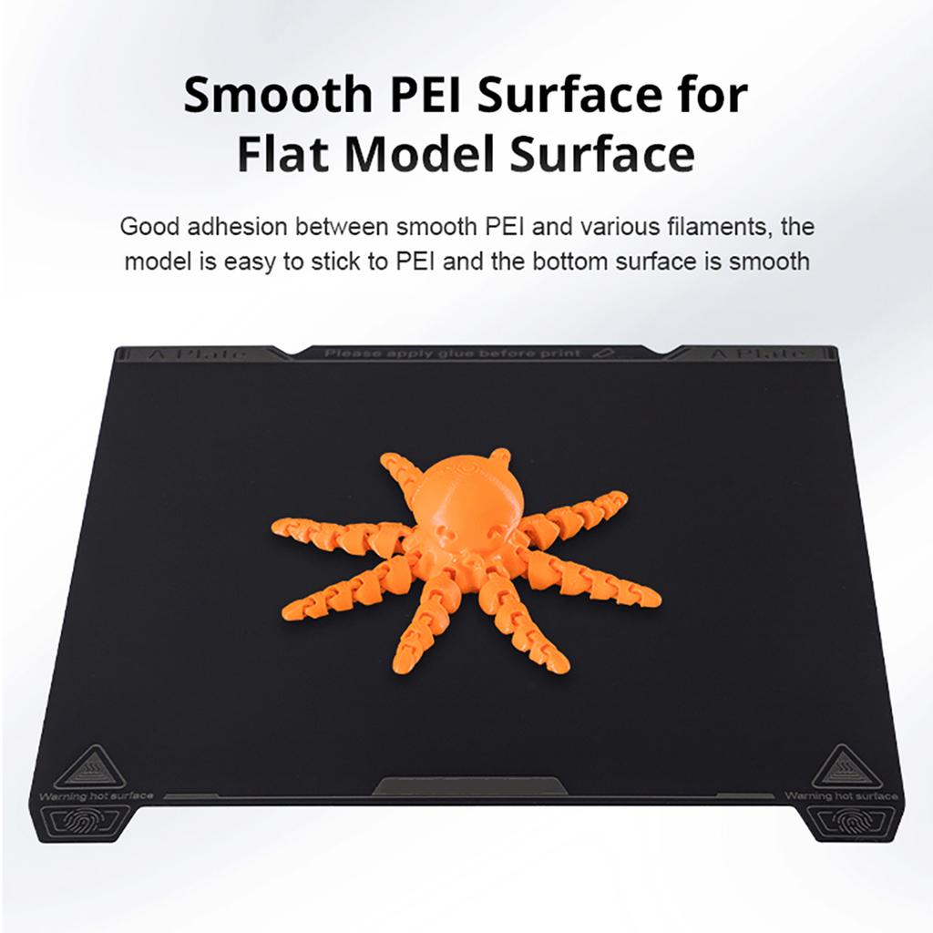 Creality  K1 Max PEI Smooth Build Plate 315x310mm Without Soft Magnetic Mat Easy Model Removal Suitale for K1 Max 3D