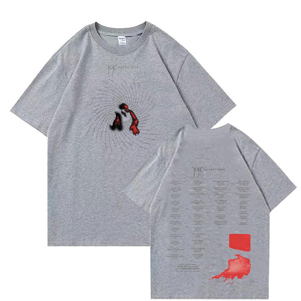 Joji Solaris Tour 2026 T-shirts Summer Short Sleeve New Design Clothing Women Men High Quality Cotton Oversized Tees Streetwear