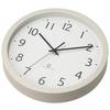 Nitori Silent Second Hand Wall Desk Clock SW 001FR Diameter 26cm White Wash