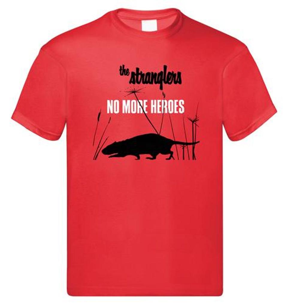 No More Heroes T Shirt EE661 Retro Red Unisex Graphic Tee