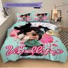 3pcs Vanellope Quilt Set - Soft and Comfortable Bedroom, Guest Room and Dorm Decor Bedding Set 1 Quilt Cover + 2 Pillowcases.S096