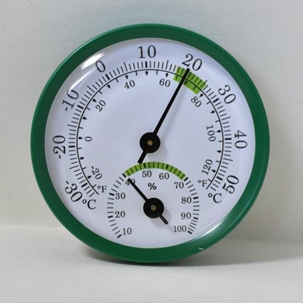Round Pointer Type Mini Pointer Thermometer 2 in 1 Gauge Analog Hygrometer  Home Supply