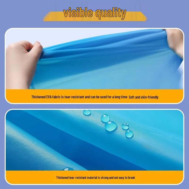 Capa de Chuva Descartável para Crianças e Adultos para Uso Escolar e ao Ar Livre - Macacão com Capuz, Leve para Meninos e Meninas
