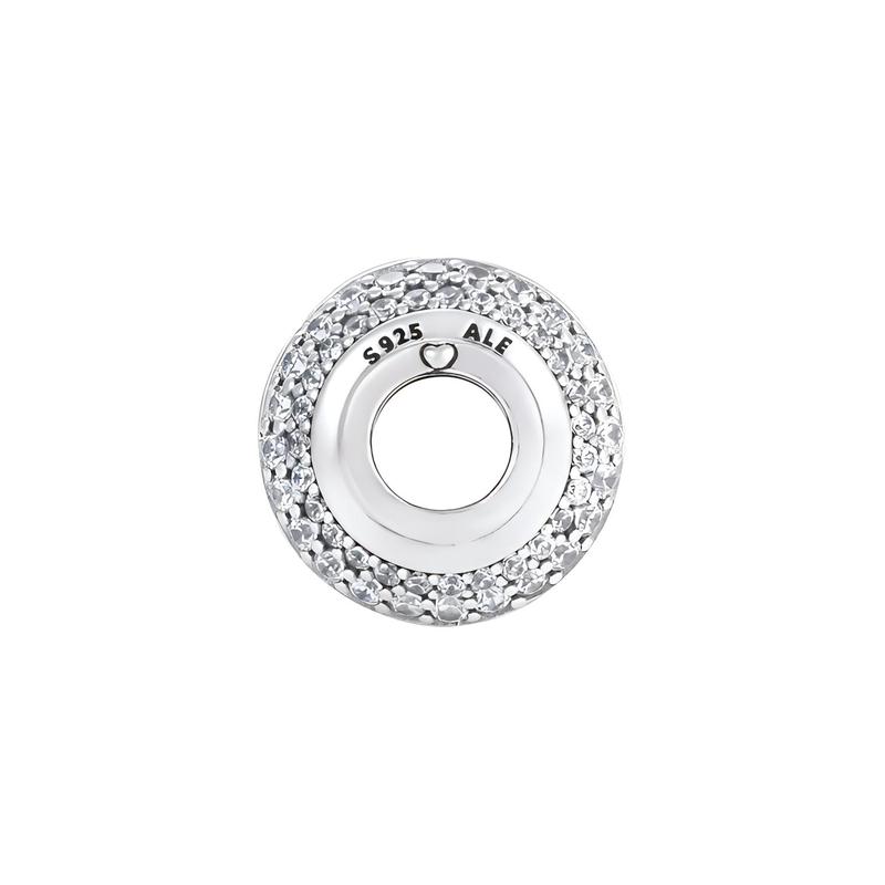 Pandora Silver Sparkle Pavé Charm Silver 798066CZ