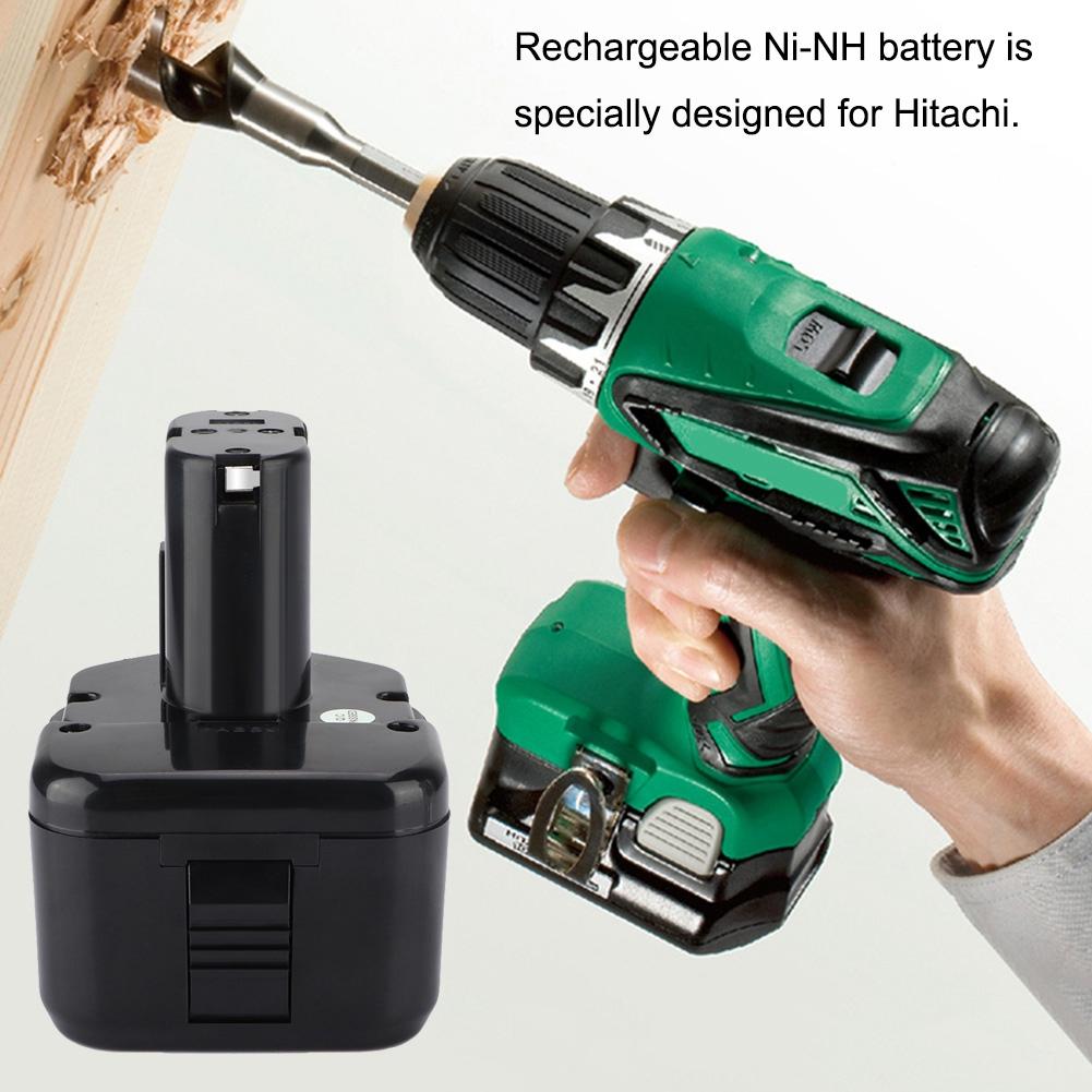 12V 3000mAh 1Pcs Rechargeable Ni NH Battery Replacement for Hitachi DS FWH WH WR Series