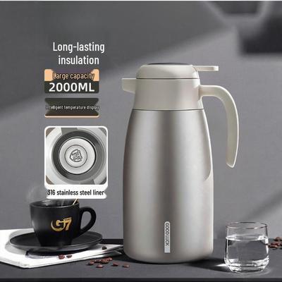316 Stainless Steel Large Capacity Insulated Thermos Flask - New 2025 Model