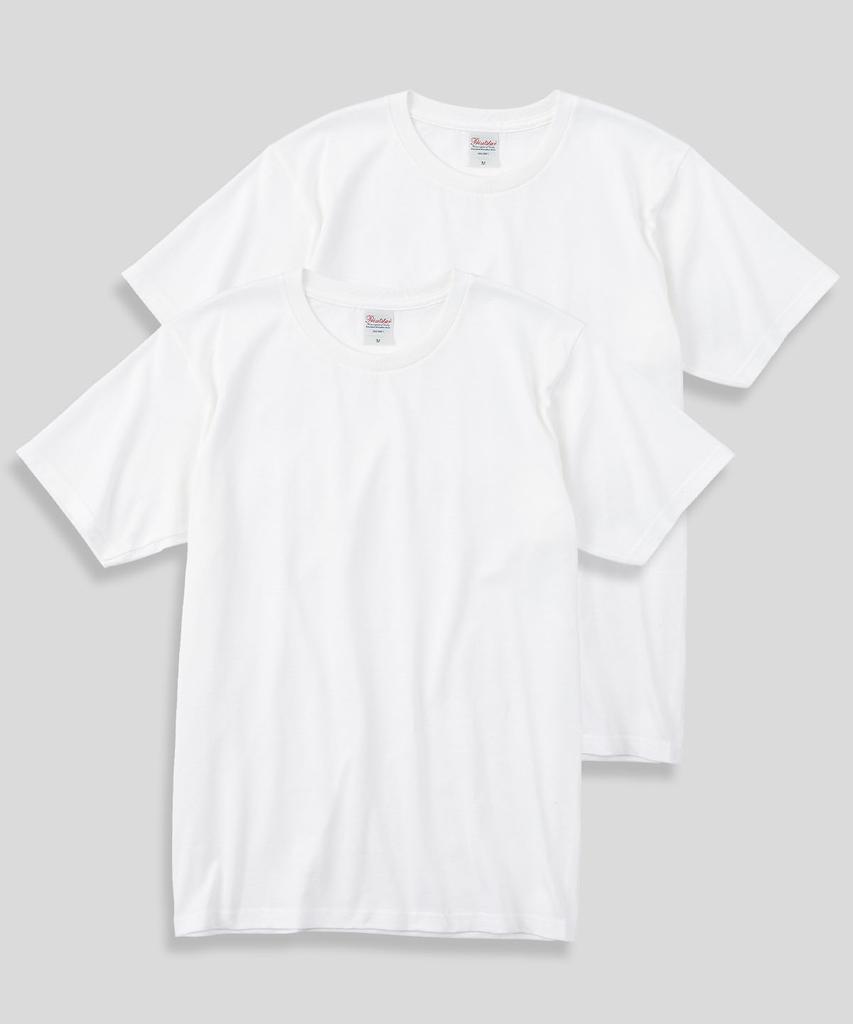 Peulinteuseuta [2Pack] 20-Count Basic Plain Standard Short Sleeve T-Shirt