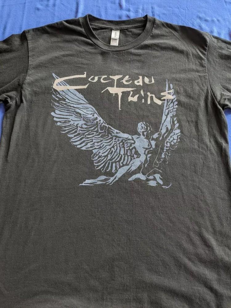 Cocteau Twins Black T-Shirt, Band Merch Unisex S-4XL Unisex T-Shirt S