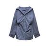 Spring New Women's Clothing Batwing Long Sleeves Loose Poplin Shirt Tops 2020458 4764020