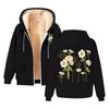 Men's And Women's Fashion The Same Coat With Fleece Thick Hoodie Hoodie Cardigan