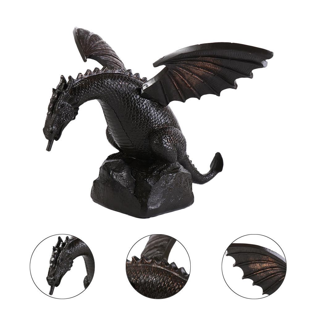 Realistic Garden Fountain Dragon Statue Dragon Pattern Water Spray Dragon Outdoor Decoration