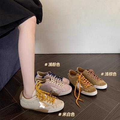 Inner Height Increase and Age Reduction Small White Shoes Board Shoes Female Stars Old Casual Style Versatile Small Dirty Shoes