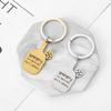 Stainless Steel Pickleball Racket Hanger Keychain Pickleball Bag Tag Keyring Fan Gift For Boys Girls Pickleball Sports Souvenir