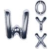 Large 40 Inch Silver Letter Balloons Foil Helium Air Balloons Perfect For Celebrations And Special Events
