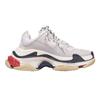 Triple S White Red Women's 524037W09E19000