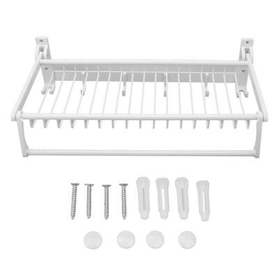 Handtuchhalter Rostfrei Raumaluminium Handtuchhalter Bohrfreie Installation Wandmontiertes Handtuchregal