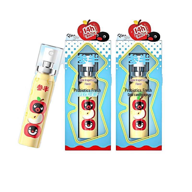 

Cenban Пробиотический спрей для полости рта Свежее дыхание - Яблоко Грейпфрут C (2-Pack)