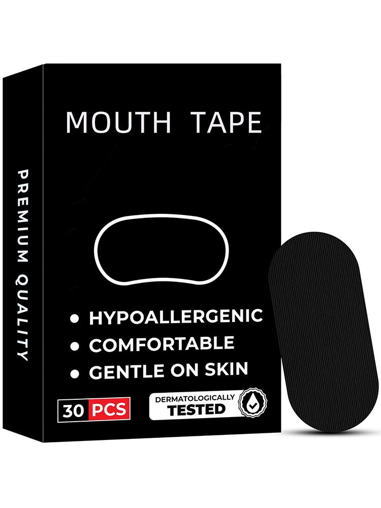 30/60Pcs Anti Snoring Sleep Mouth Tape Best Breathing Nasal Strips Medical Grade Improved Sleeping Snoring Relief