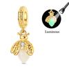 Sales 925 Silver Golden Series Charms Beads Cross Devil's Eye Bow Charms Pendant Fit Bracelet DIY Jewelry