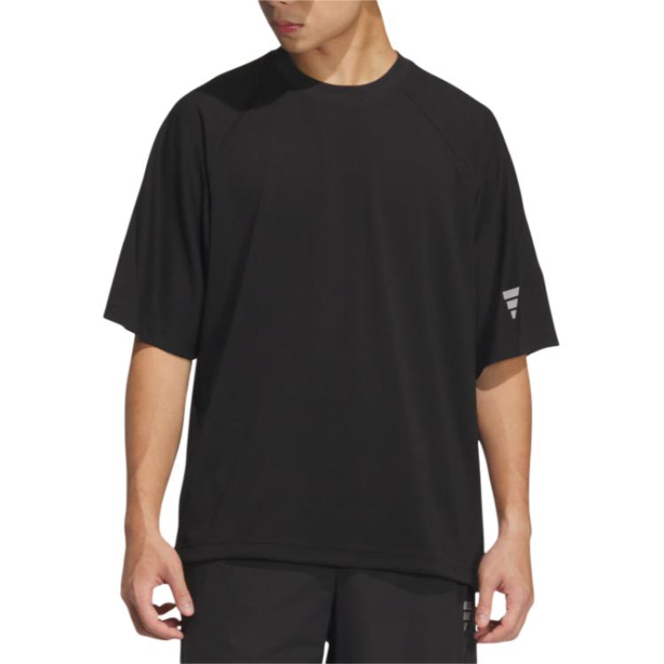 adidas Fos Ss25 Lässig Mode Bequem Vielseitig Kurzarm T-Shirt Herren Oberteile KH1473