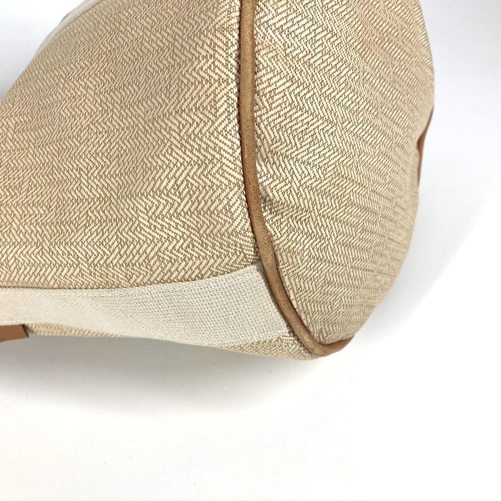 HERMES Saksaw PM Saksaw PM Bag Tote Bag Hand Bag Canvas Beige