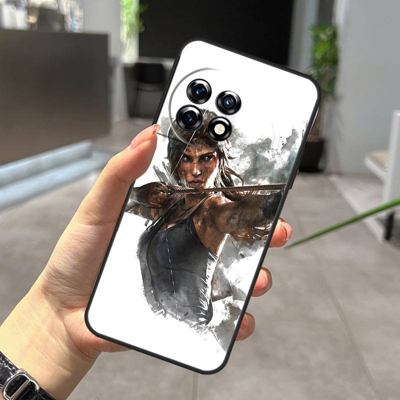 Lara Croft Tomb Raider Case For OnePlus Nord N20 N30 CE 5 3 4 Lite OnePlus 15 13 12 11 10 Pro 10T 13T 13R 15R Cover