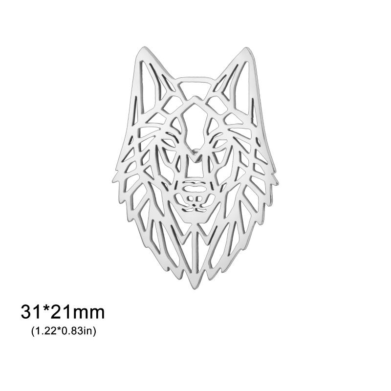 

Stainless Steel Spiral Swirl Maze Wolf Head Pins Brooch For Women Men Geometric Suit Collar Badges Jewelry 2026 Trendy Gift A3