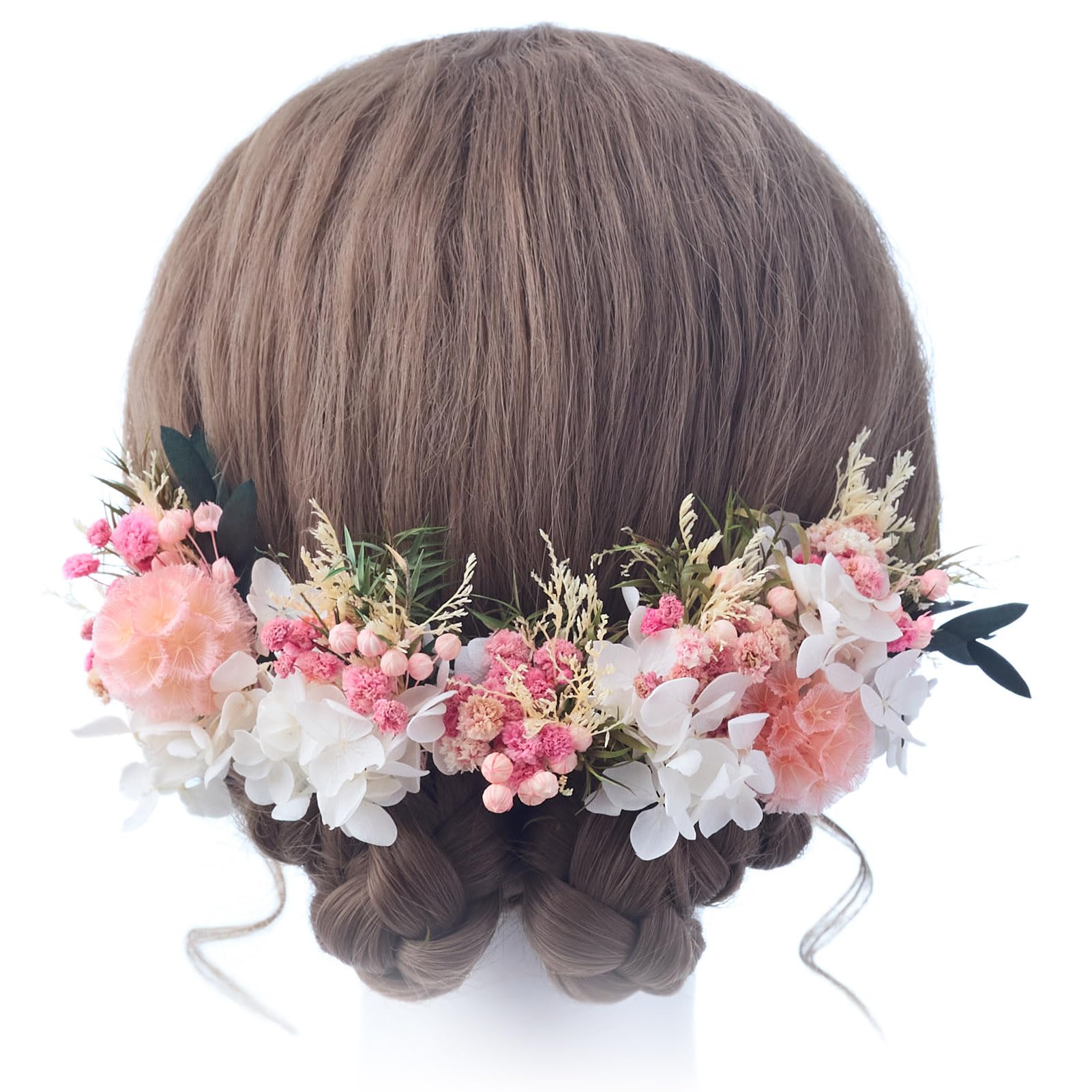 

Hair Head Preserved Dried Hair Accessory Perfect for Fireworks and Photo Shoots Ornament, Dress, Flowers, Wedding, Bridal, Flowers, Set, Festivals,
