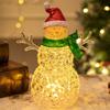Table Lamps For Living Room LED Desk Light Decoration Christmas Snowman Night Light For Living Room Nursery Home Kitchen