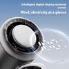Fan Mini Hanging Ice Pack Handheld High-speed Folding 100 Speed Infinitely Adjustable Fan Portable For Office Outdoor Neck