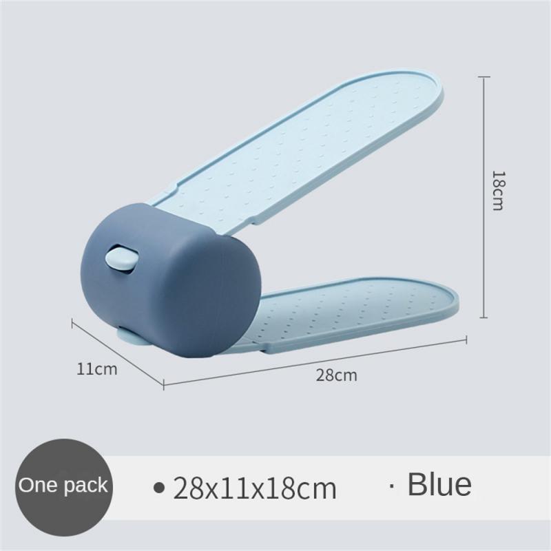 

Shoe Storage Rack Adjustable Integrated Simple Door Shoe Bracket Slipper Rack Space-saving Double-layer Household Shoe Rack