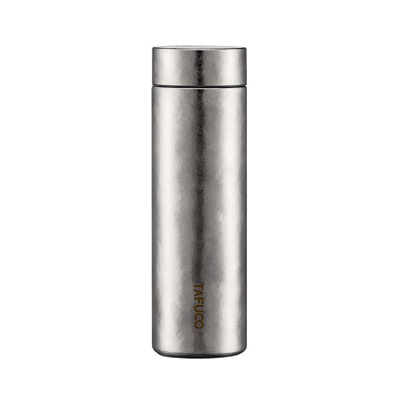 TAFUCO Pure Titanium Vacuum Insulated Bottle with Tea Infuser