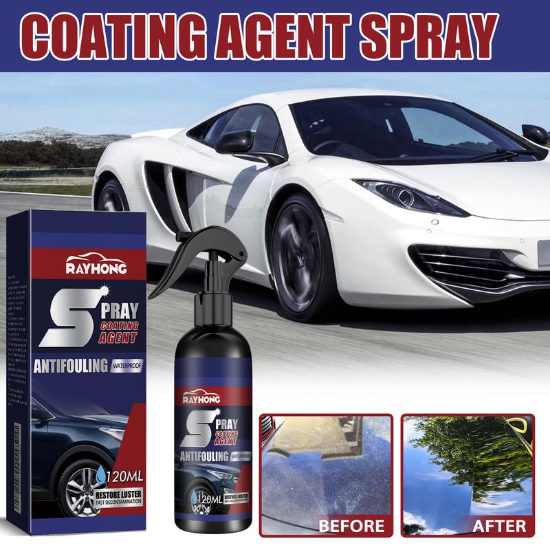 Rayhong Automobile Coating Spray Set Curing Paint Decontamination, Blackening Brightening Automobile Coating Nano Coating Spray