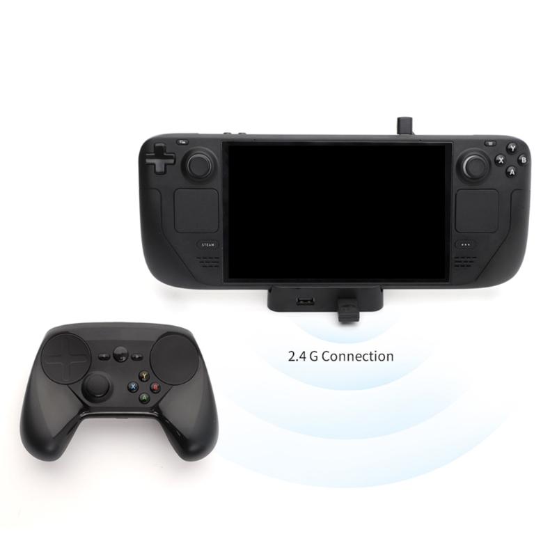 Multiport Adapter USB C Hub Docking Station for  with 3 USB2.0 Output Charging Bracket Holder 2.4G Connection