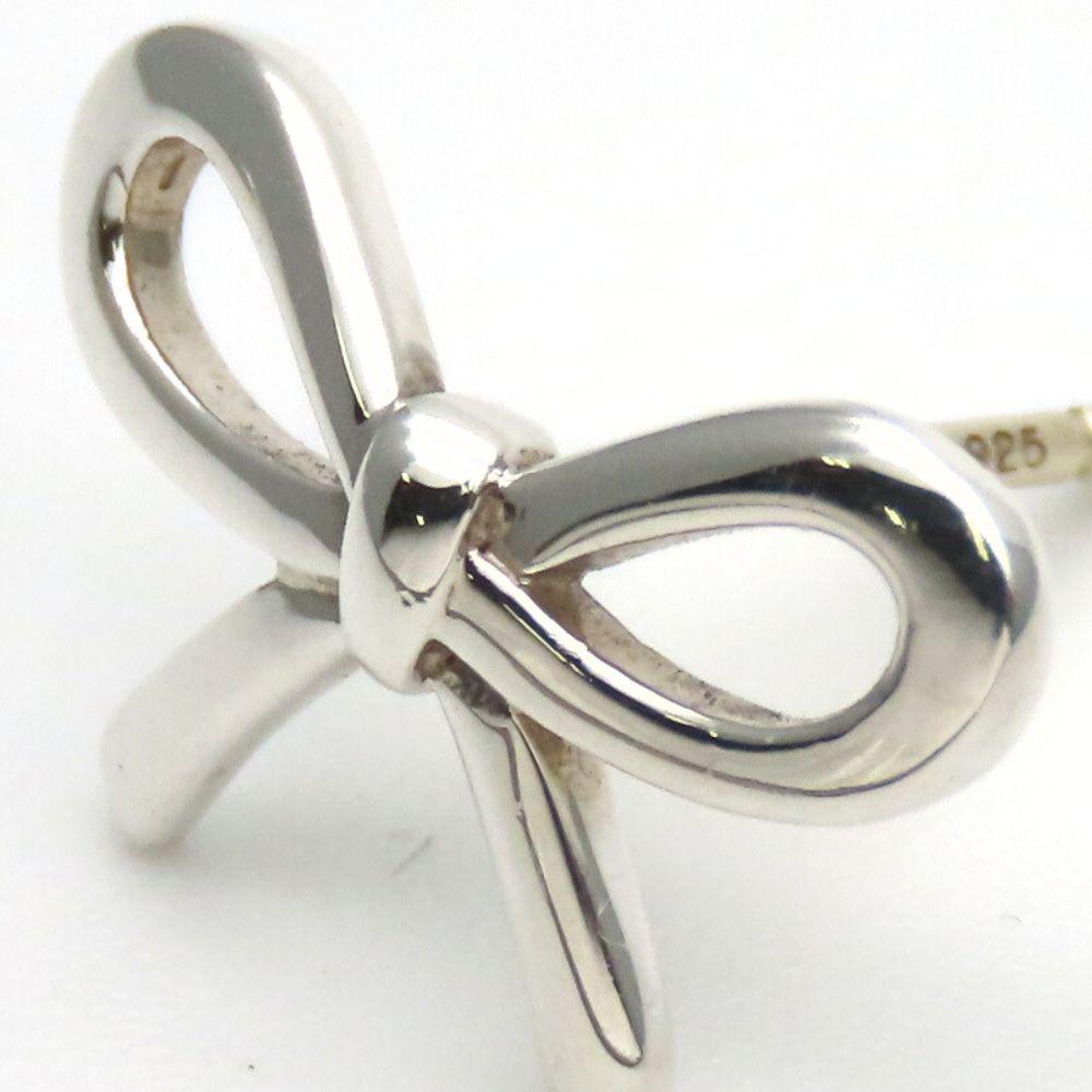Used TIFFANY&Co. Pierce Bow Silver925 1.4g Silver Accessories
